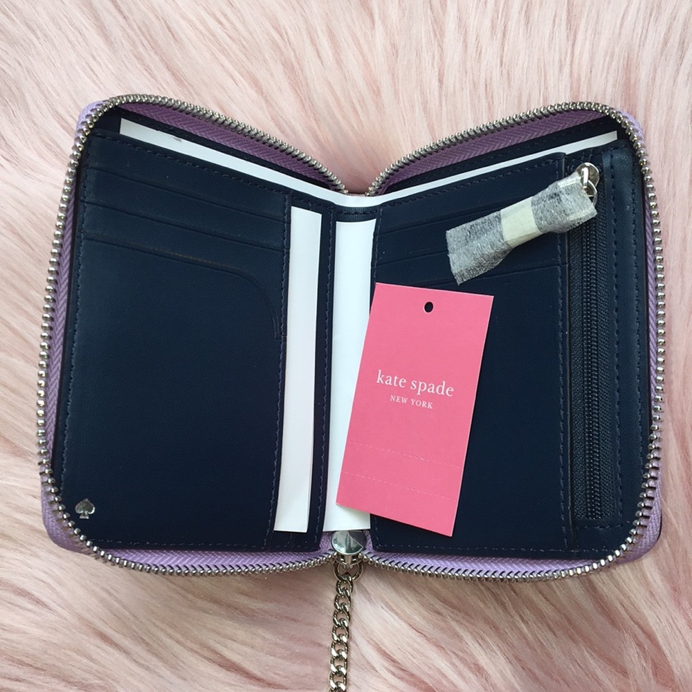 NWT KATE SPADE CAMERON SMALL SLIM WALLET ♠️ - Picture 7 of 12